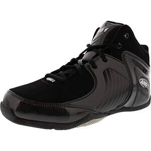 And1 Men's Tsunami Mid Lightweight Basketball Weightlifting Sneaker Black Sz. 12